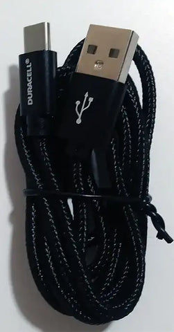 3'TYPE C USB CABLE BLK
