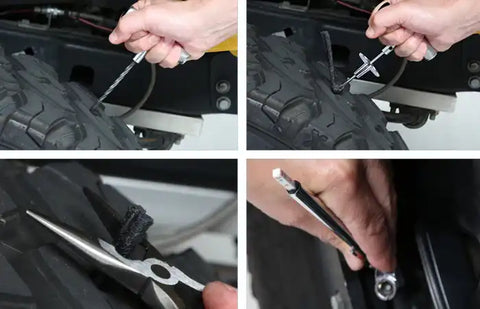 TIRE REPAIR KIT - 53 PIECE KIT WITH