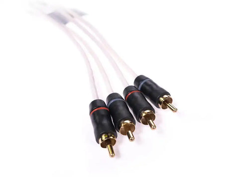 FUSION ELEC 010-12619-00 SHIELDED RCA CABLE  12FT  4 WAY