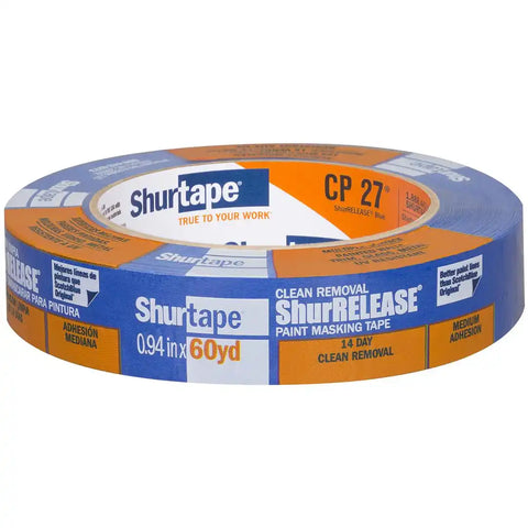 SHURTAPE 202872 CP 027 BLU-24MM X 55M-36 RLS