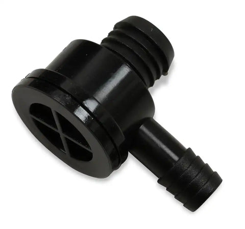 VAC CAN BLACK W/FITTINGS