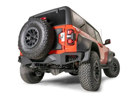 Fab Fours BR22-E5751-1 Bumper Vengeance One Piece Design Direct Fit With Two 3 In