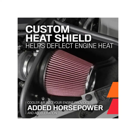 K&N FILTER 63-1590 PERFORMANCE AIR INTAKE SYSTEM
