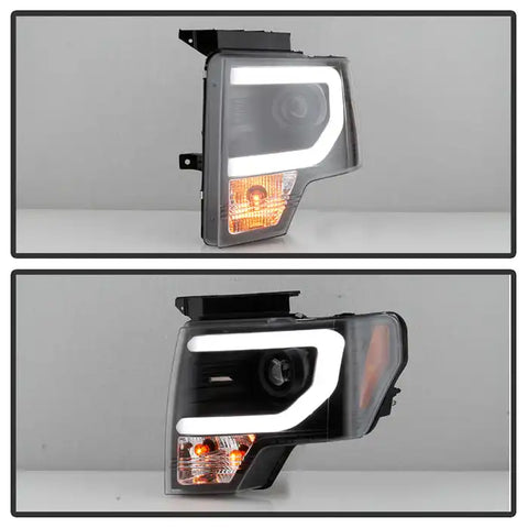 Spyder Automotive 5077592 Headlight Assembly Signature Series Projector Beam With L