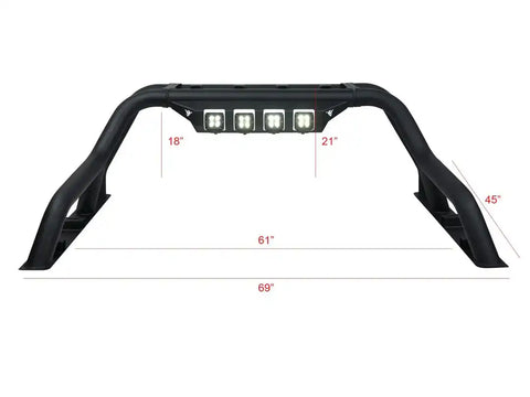 ARMORDILLO 7163089 CR1 CHASE RACK W/LED SHROUD FOR MOS