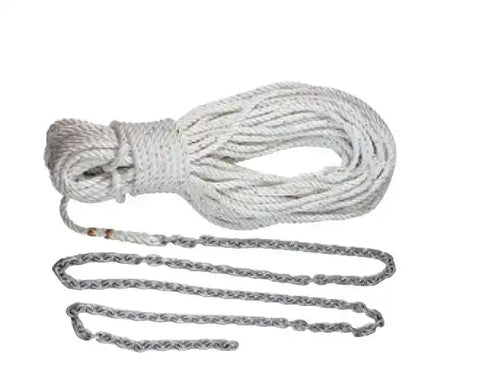 LEWMAR HM15HT300PX RODE - 15' 1/4'G4 300' 1/2'8PLTW/SH