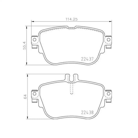 DISC BRAKE PAD SET