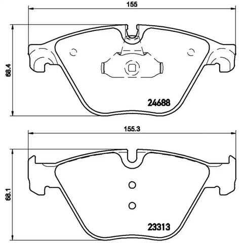 DISC BRAKE PAD SET