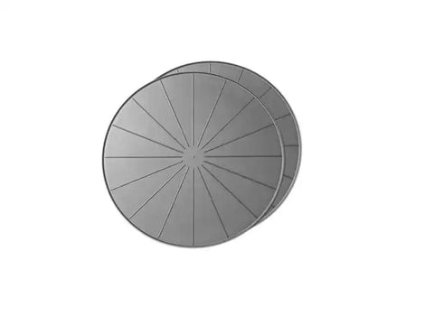 WEATHERTECH 8A24CST2PKGR GREY 24 ROUND COASTERS - SET