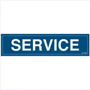 SERVICE SIGN