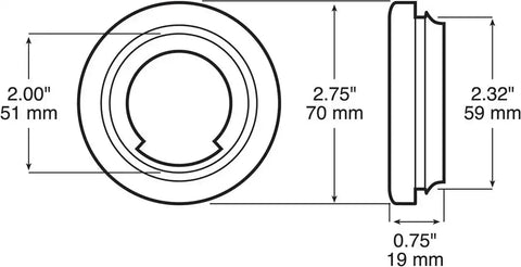 CLEARANCE LIGHT MOUNTING