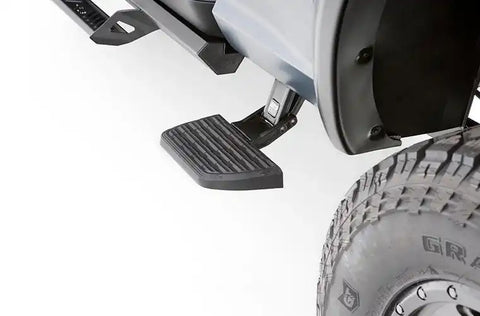 Amp Research 75421-01A Truck Step BedStep 2  Side Mounted Single Flat Step 300