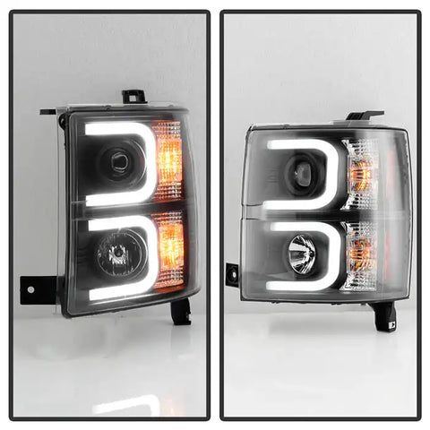 Spyder Automotive 5079473 Headlight Assembly Signature Series Projector Beam With L