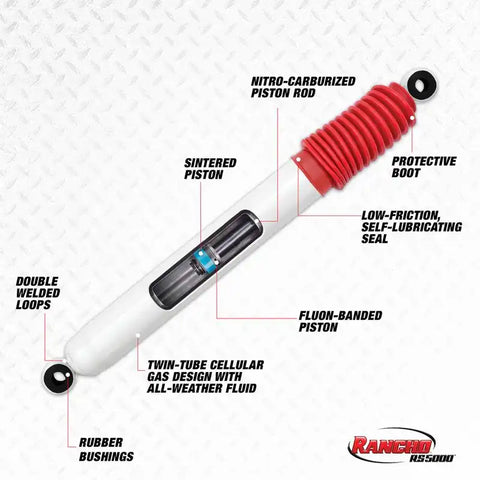 RANCHO RS55119 RS5000X SERIES SHOCK
