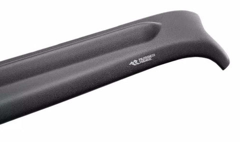 Rugged Ridge 11651.82 Bug Shield Wrap Around Matte Black Plastic