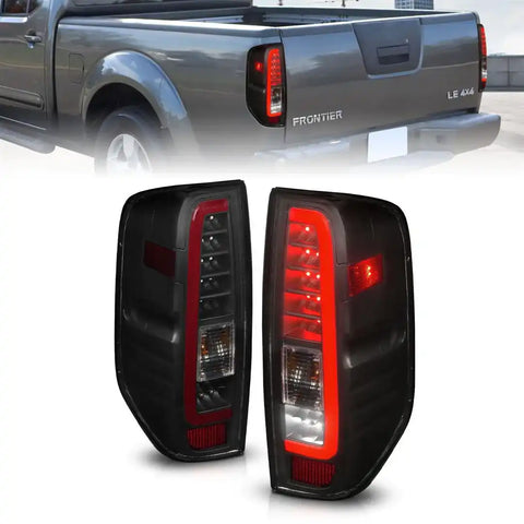 ANZO USA 311444 Tail Light Assembly LED Smoke Lens Black Housing Red Brake Light/