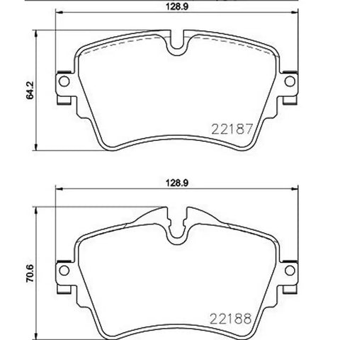 DISC BRAKE PAD SET