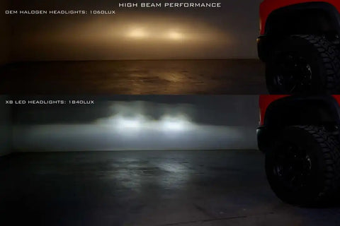 MORIMOTO LF547 XB LED HEADLIGHTS: CHEVROLET SILVER