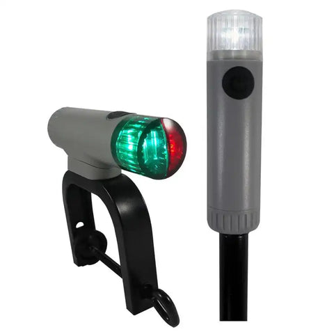 T-H MARINE BE-EL-51347-DP LED CLAMP-ON NAV LIGHT COMBO