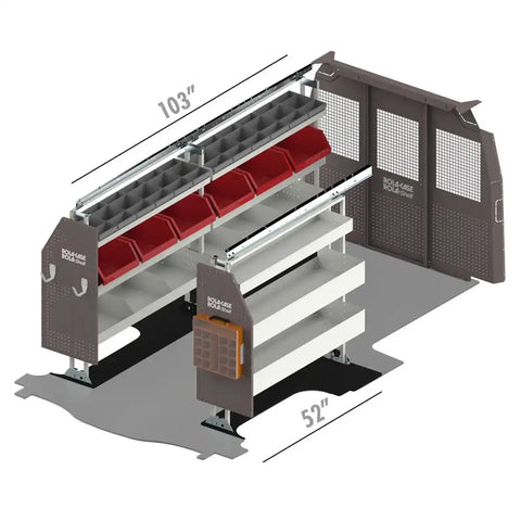 ROLACASE RSLLRAM- CH155 VAN SHELVING AMERICAS MOST POPULAR