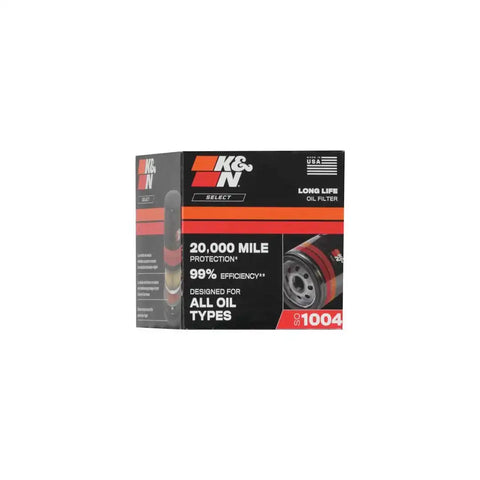 K&N FILTER SO-1004 OIL FILTER; SPIN-ON
