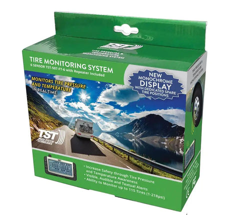 507 TPMS 6 F-T SNSR W/REP BATT/REP