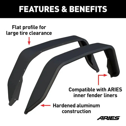 ARIES 2500207 - Fender Flare