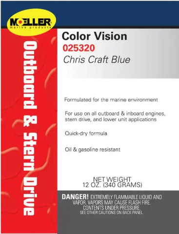 CLR/VSN CHRIS CRAFT BLUE