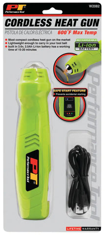 PERFORM TOOL W2082 LI-ION CORDLESS HEAT GUN