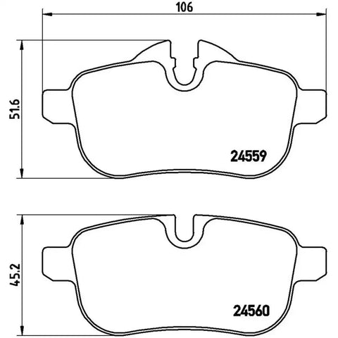 DISC BRAKE PAD SET
