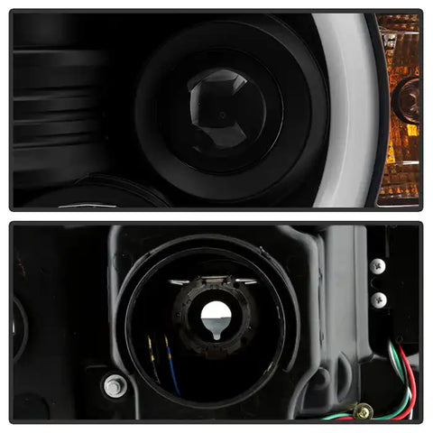 Spyder Automotive 5080851 Headlight Assembly Signature Series Projector Beam With L