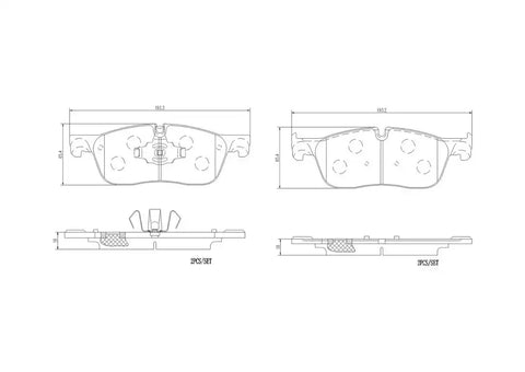 DISC BRAKE PAD SET