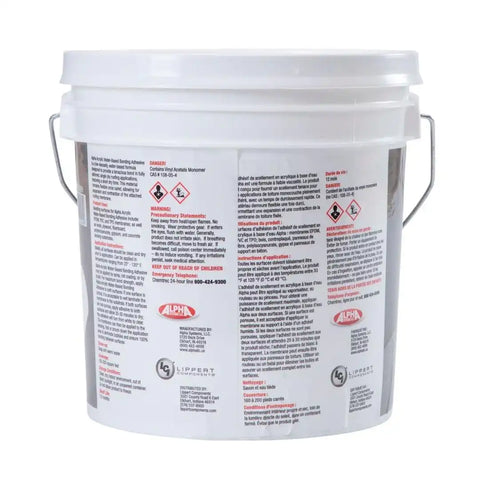 8011 WATERBASE ADHESIVE 1 GAL
