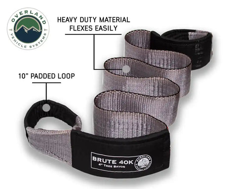 2 PACK - TOW STRAP 40 000 LB. 4' X