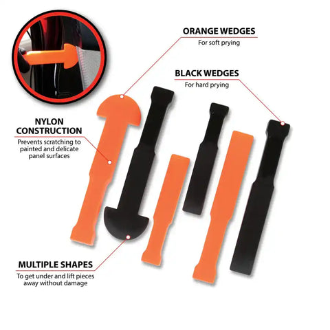 PERFORM TOOL W80647 6-PC MULTI-WEDGE TOOL SET
