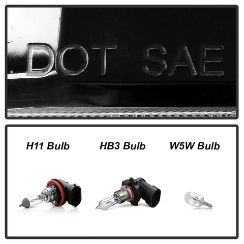 SPYDER 9952685 HEADLIGHT FORD F150 HALOGEN