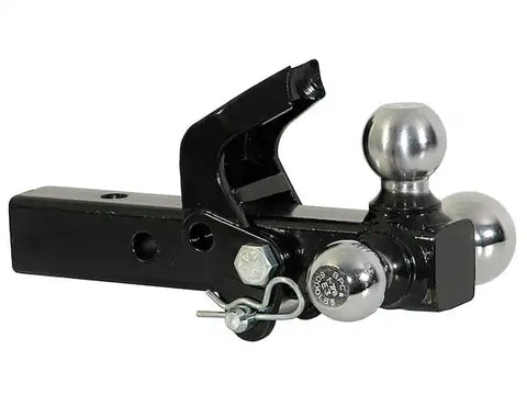 Buyers Products 1802279 Trailer Hitch Ball Mount Class III/ IV Fits 2 Inch Receiver 1-7/8 Inch Ball Rated 6000 Pound Trailer