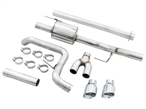 AWE 3015-22067 DUAL SIDE EXIT FORD F150 4.5 CHROME
