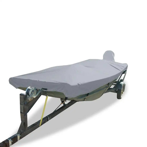CARVER 74201EXP-10 BOAT COVER  OJ-14 XW O/B  PG GRAY