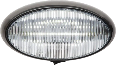 LED PORCH;OVAL;SWITCH; BLK BASE:CLR