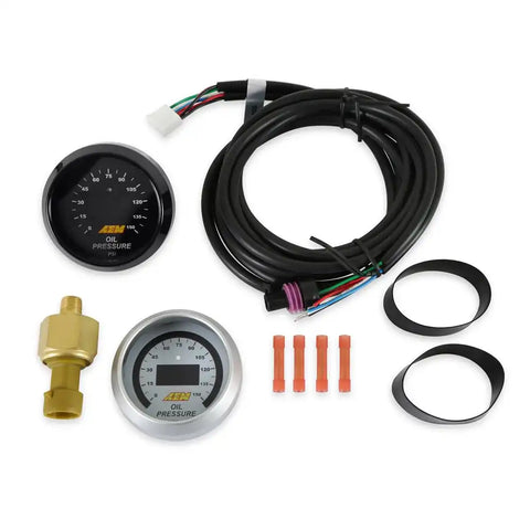 AEM ELECTRON 30-4407 DIGITAL OIL PRESSURE GAUG