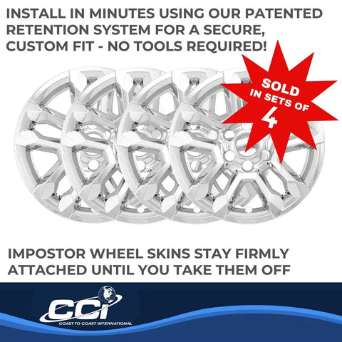 COAST2COAST IMP502X WS 22-24 SILVERADO CHRM 5 DBL SPK