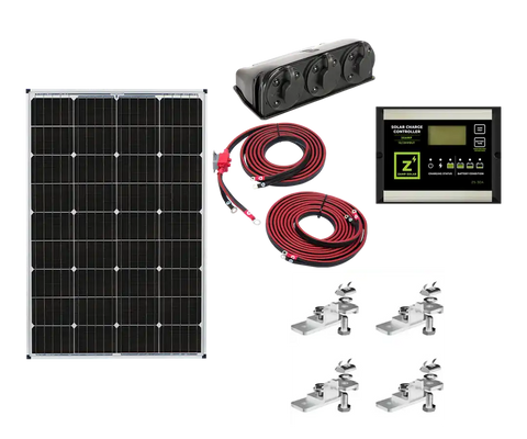 115W DELUXE SOLAR KIT