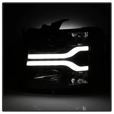 Spyder Automotive 5083609 Headlight Assembly Version 3 Halogen Bulb Projector Beam
