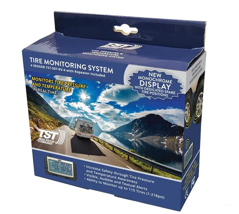 507 TPMS W/4 TIRE SNSR/REP BATT/REP