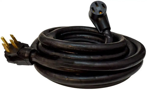 50A 25' EXT CORD  BLACK  BULK