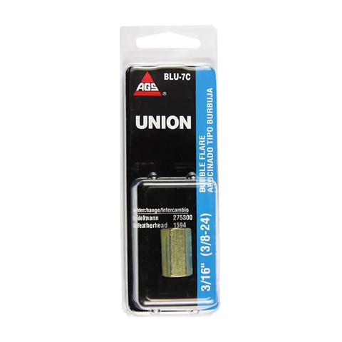 3/16' X 3/16' BBL. UNION
