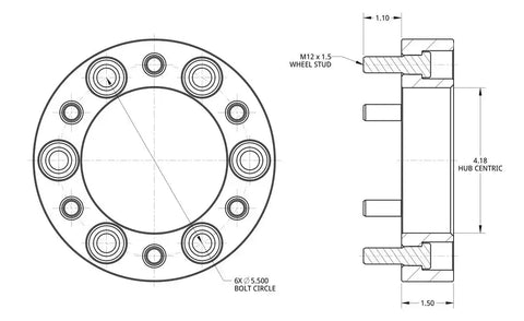 TOYOTA WHEEL SPACER PAIR