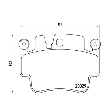 DISC BRAKE PAD SET