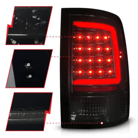 ANZO 311453 LED TAILLIGHT PLANK STYLE SEQUENTIA